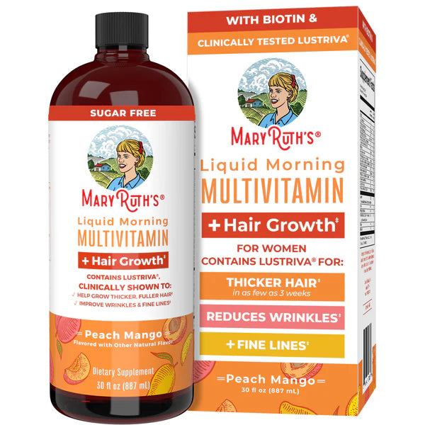 Multivitamínico líquido + Crecimiento del cabello